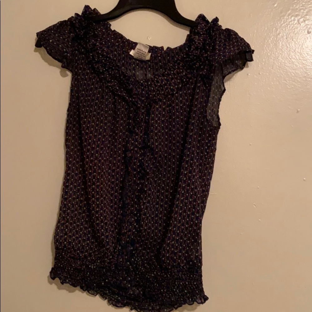 Sheer blouse